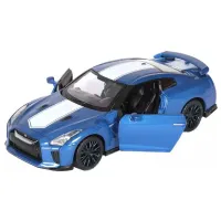 Mașină Richi Tichi Nissan GT-R (R35) 4895263400072 / / White Blue photo 3