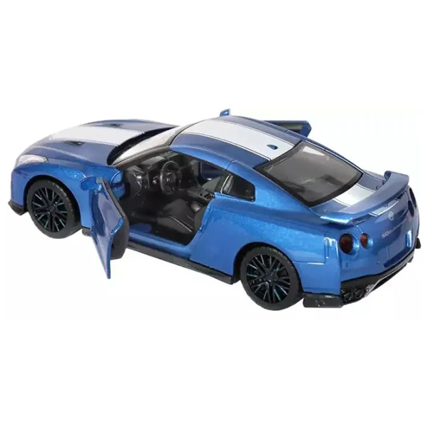 Mașină Richi Tichi Nissan GT-R (R35) 4895263400072  / / White Blue photo 4 Mașină Richi Tichi Nissan GT-R (R35) 4895263400072  / / White Blue photo 4