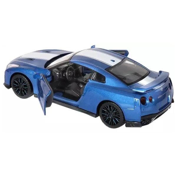 Mașină Richi Tichi Nissan GT-R (R35) 4895263400072  / / White Blue photo 4 Mașină Richi Tichi Nissan GT-R (R35) 4895263400072  / / White Blue photo 4