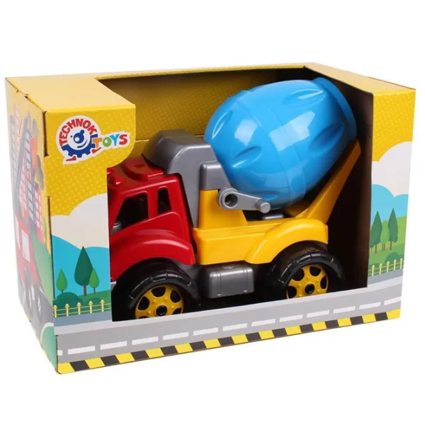 Бетономешалка Technok 5408 4823037605408   / / Черный Разноцветный photo 3