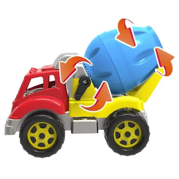 Бетономешалка Technok 5408 4823037605408   / / Черный Разноцветный photo 4