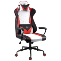 Игровое кресло Sofotel Miss Fortune White Черный