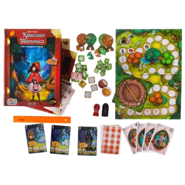 Joc de masă GaGa Games Tales & Games: Little Red Riding Hood 7+/ Strategie photo 2