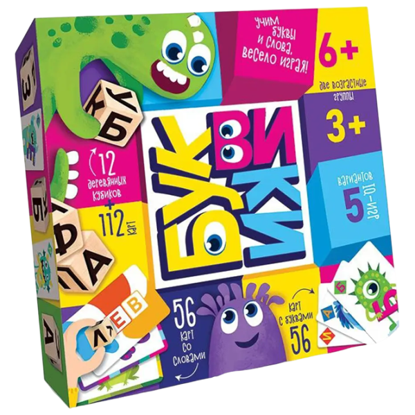 Joc educativ Danko Toys Letters  3+/ Dezvoltare photo 1