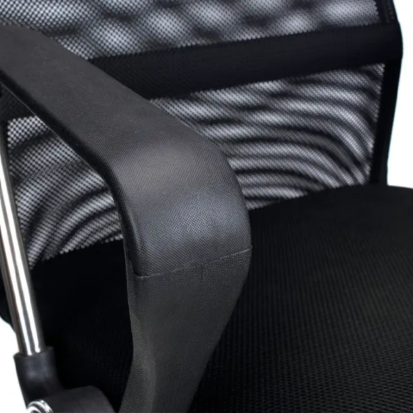 Офисное кресло FunFit Xenos Compact 2 Ткань, акриловая сетка/ Черный  photo 6