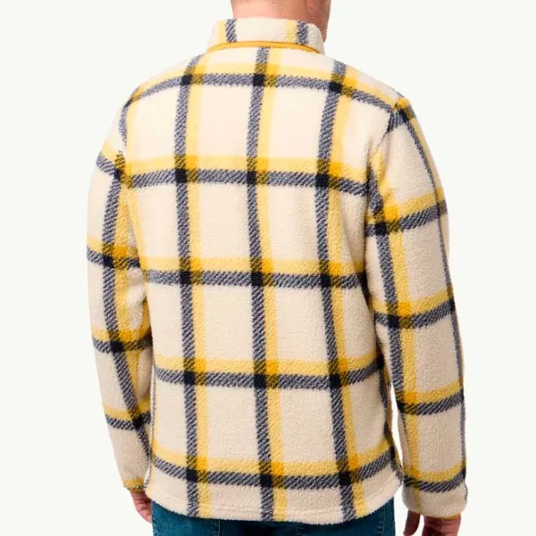 Ветровка для мужчин Jack Wolfskin Felslicht Check Jkt Демисезонная / Желтый photo 4