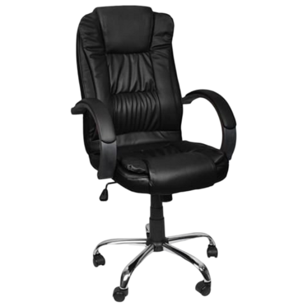 Fotoliu de birou Malatec 8983 Piele artificială/ Black photo 1