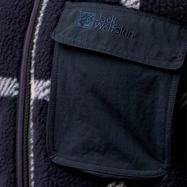 Ветровка для мужчин Jack Wolfskin Felslicht Check Jkt Демисезонная / Dark navy photo 4