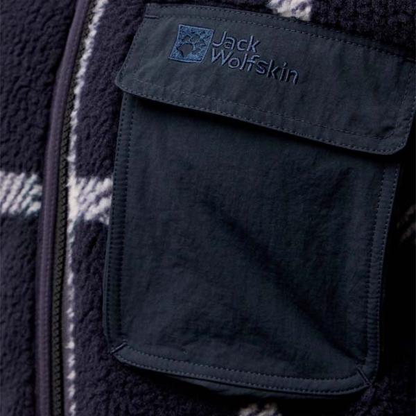 Ветровка для мужчин Jack Wolfskin Felslicht Check Jkt Демисезонная / Dark navy photo 4