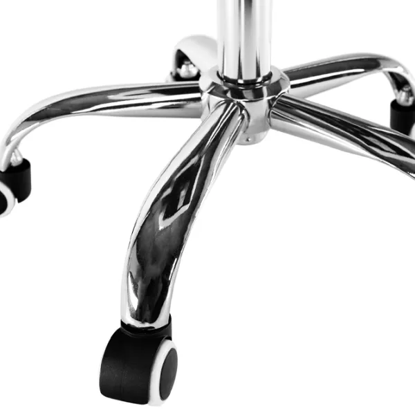 Fotoliu de birou Tempo Kondela Argus New Piele artificială/ White Chrome photo 4