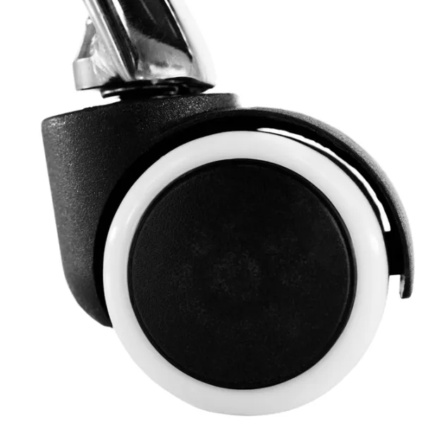 Fotoliu de birou Tempo Kondela Argus New Piele artificială/ White Chrome photo 6
