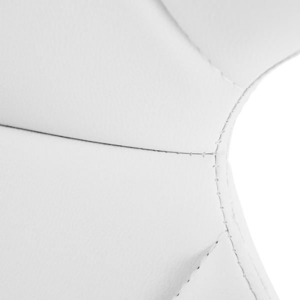 Fotoliu de birou Tempo Kondela Argus New Piele artificială/ White Chrome photo 7