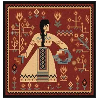 Covor Covoare Ungheni Suvenire Antique Red / Lână