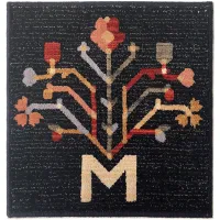 Ковер Covoare Ungheni Suvenire Antique Черный / Шерсть