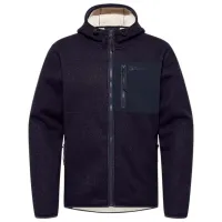Jachetă pentru bărbați Jack Wolfskin Kaminfeuer Hooded Jacket Semi-sezon / Dark navy
