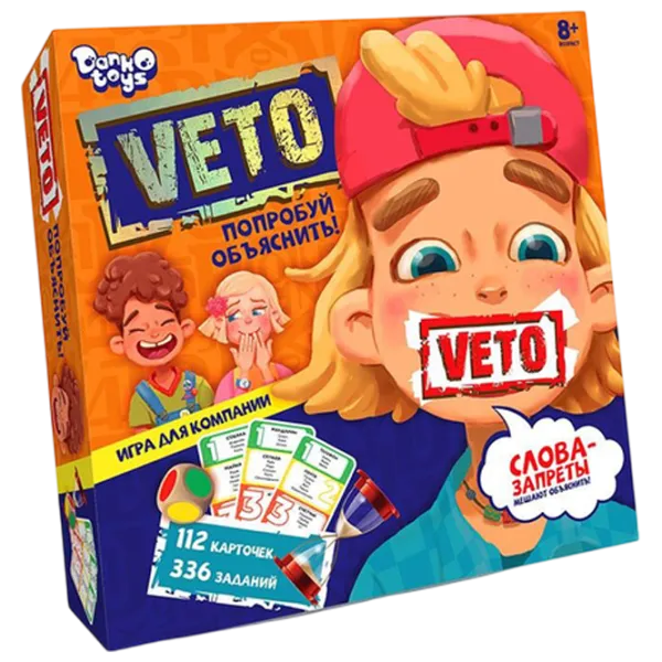 Настольная игра Danko Toys Veto 8+/ Логическая игра photo 1