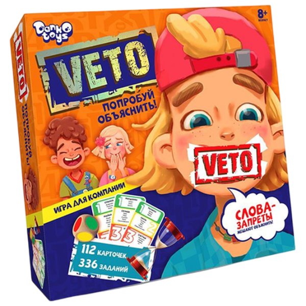 Настольная игра Danko Toys Veto 8+/ Логическая игра photo 1
