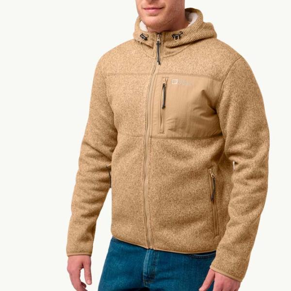 Jachetă pentru bărbați Jack Wolfskin Kaminfeuer Hooded Jacket Semi-sezon / Yellow photo 3 Jachetă pentru bărbați Jack Wolfskin Kaminfeuer Hooded Jacket Semi-sezon / Yellow photo 3
