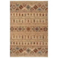 Covor Covoare Ungheni Antique Beige Red / Lână