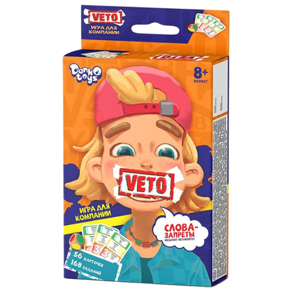 Настольная игра Danko Toys Veto Mini 8+/ Логическая игра photo 1