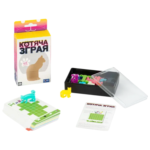Настольная игра Fun Games Cat pack 7+/ Логическая игра photo 3