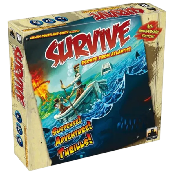 Joc de masă Lautapelit Survive: Escape from Atlantis! 8+/ Strategie photo 1