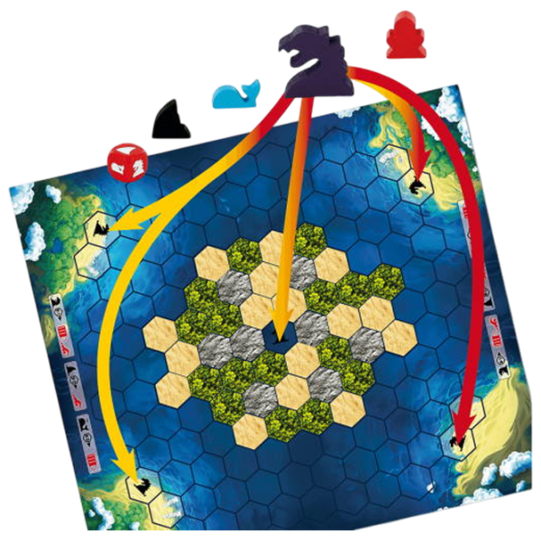 Joc de masă Lautapelit Survive: Escape from Atlantis! 8+/ Strategie photo 4