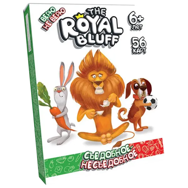 Настольная игра Danko Toys The Royal Bluff 6+/ Для вечеринок photo 1