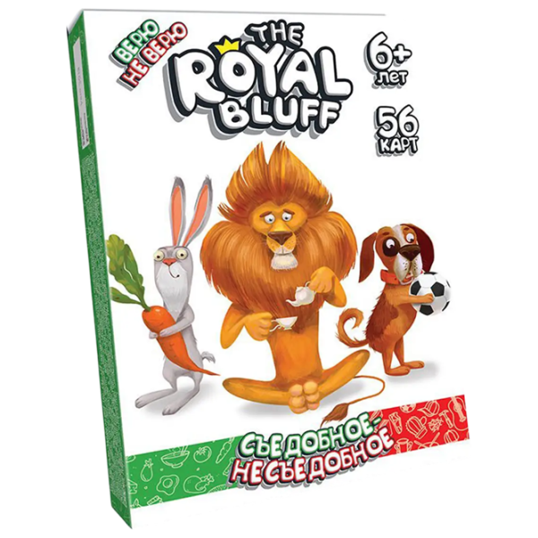 Настольная игра Danko Toys The Royal Bluff 6+/ Для вечеринок photo 1