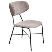 Scaun de bucătărie Dogtas Venus Alamă/ Beige Black