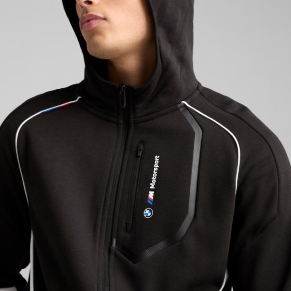 Hanorac pentru bărbați Puma BMW Motorsport  Drept / Black photo 7