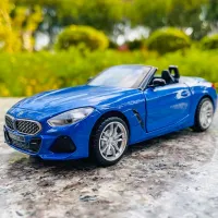 Mașină Richi Tichi BMW Z4 M40i 4895263400065 / / Gray Blue photo 5