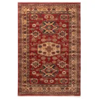 Covor Covoare Ungheni Antique Beige Red / Lână