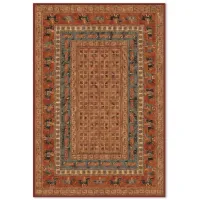 Covor Covoare Ungheni Antique Brown Red / Lână