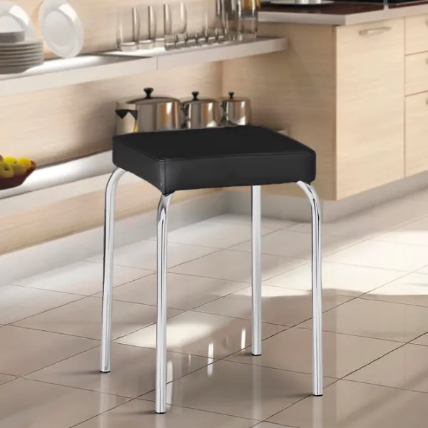 Scaun de bucătărie Nowy Styl Tutti V4 Piele artificială/ Black Chrome photo 3