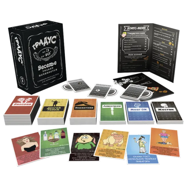 Настольная игра Bombat Game Gradus Fun 18+/ для компаний photo 4