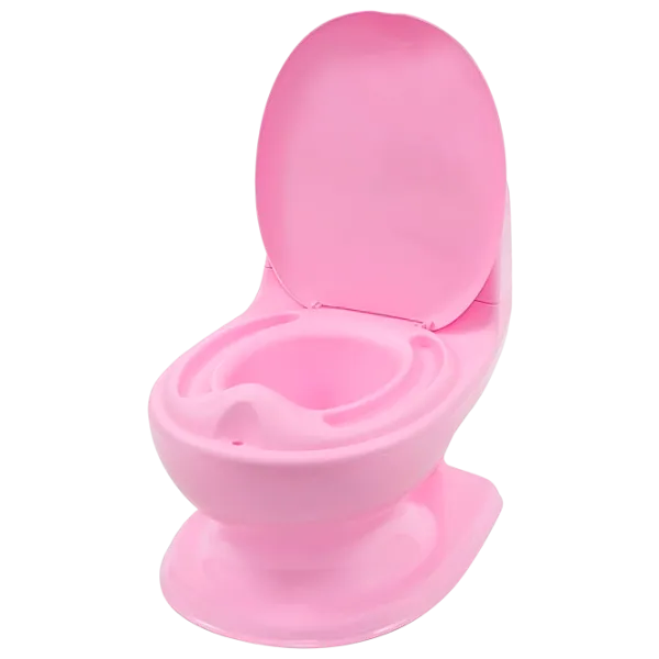 Горшок Nuby My Real Potty NV07007 Для детей / 1.5+ / Розовый photo 1
