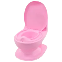 Горшок Nuby My Real Potty NV07007 Для детей / 1.5+ / Розовый
