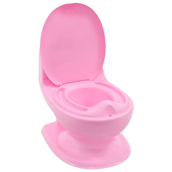 Горшок Nuby My Real Potty NV07007 Для детей / 1.5+ / Розовый photo 3