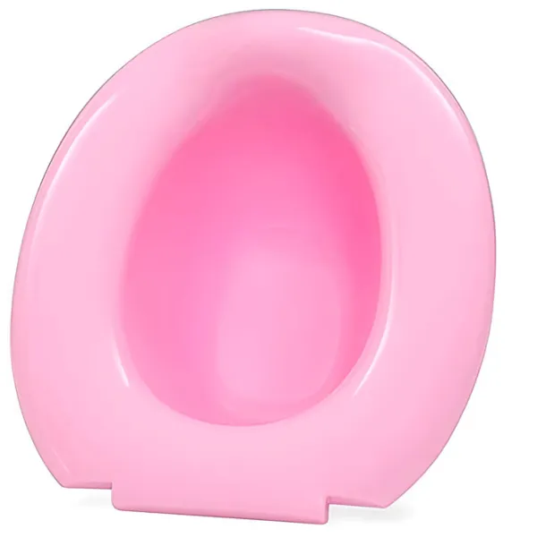 Горшок Nuby My Real Potty NV07007 Для детей / 1.5+ / Розовый photo 4