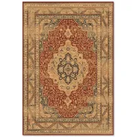 Covor Covoare Ungheni Antique Beige Red / Lână