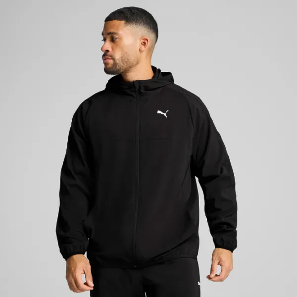 Jachetă sport pentru bărbați Puma M Tad Tech Woven XL / Black photo 2 Jachetă sport pentru bărbați Puma M Tad Tech Woven XL / Black photo 2