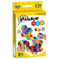 Настольная игра Danko Toys Brainbow HEX 5+/ Логическая игра