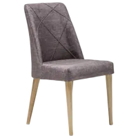 Scaun de bucătărie Moda Life Alize Stofă/ Gray Wood