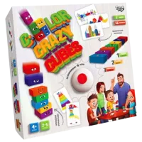 Настольная игра Danko Toys Color Crazy Cubes 4+/ для компаний