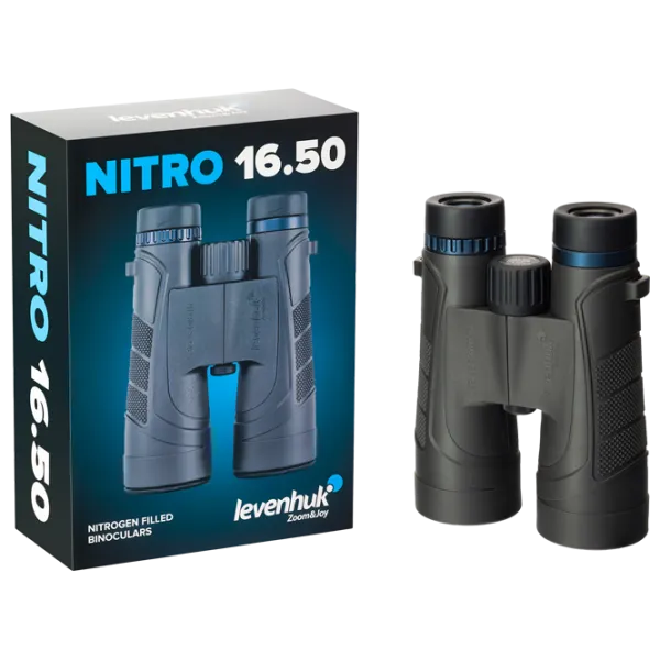 Бинокль Levenhuk Nitro 16x50 Черный photo 7