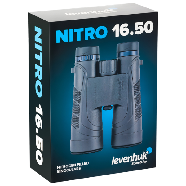 Бинокль Levenhuk Nitro 16x50 Черный photo 8