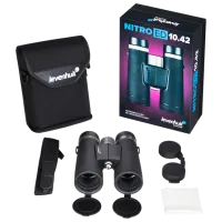 Binoclu Levenhuk Nitro ED 10x42 Black photo 7