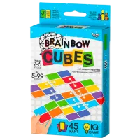 Настольная игра Danko Toys Brainbow Cubes 5+/ Логическая игра