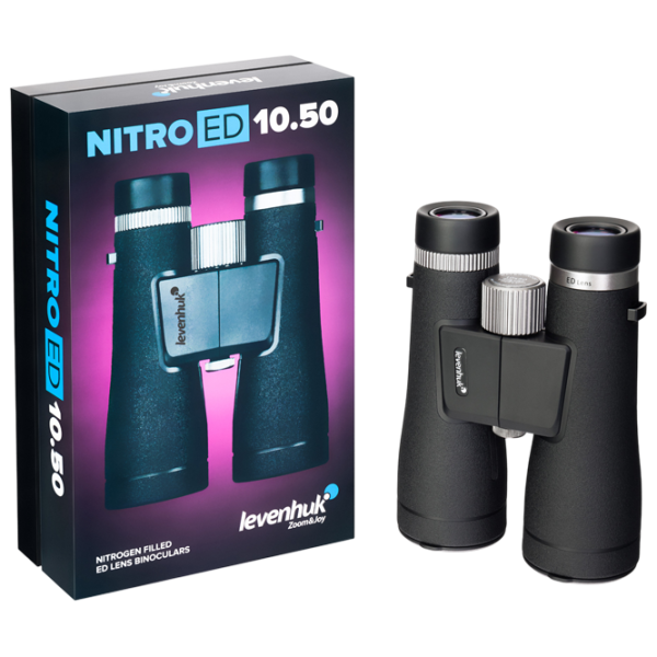 Бинокль Levenhuk Nitro ED 10x50 Черный photo 8 Бинокль Levenhuk Nitro ED 10x50 Черный photo 8